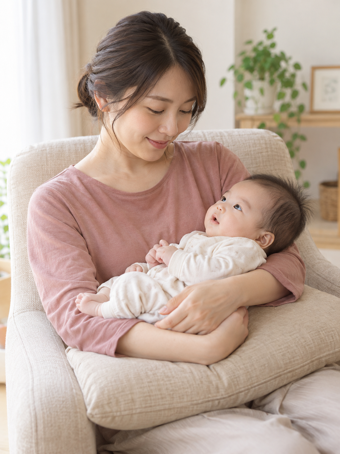 産後｜授乳のあと、肩こりがつらい…赤ちゃんを支える前に、自分の腕を支えていますか？