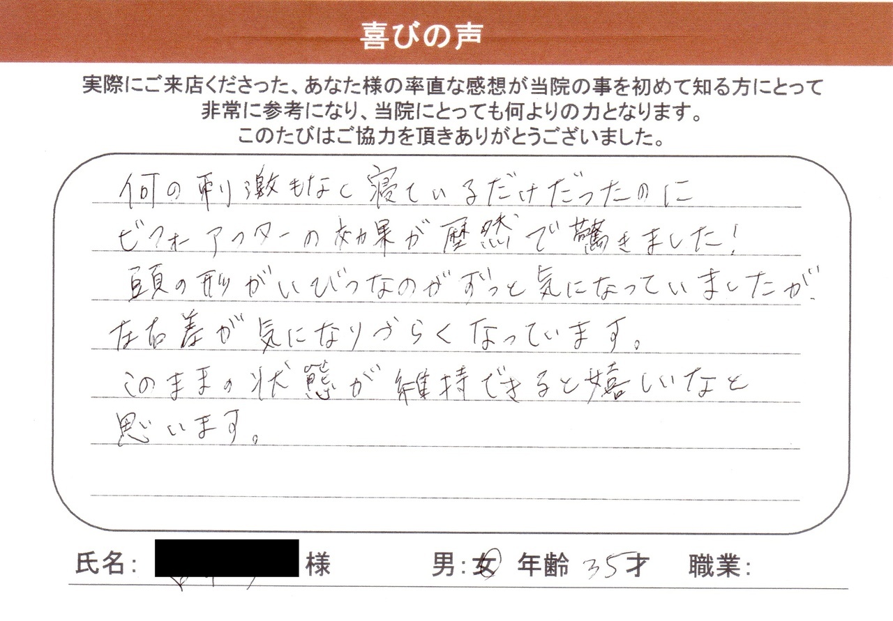 全身バランス矯正RE:SET評判