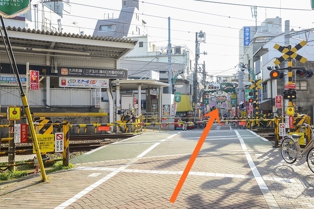 戸越公園駅　踏切　整体