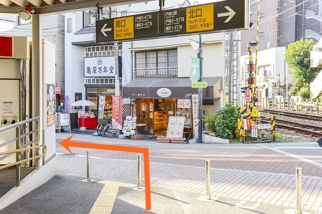 戸越公園駅　ベーカリーししまる　亀谷万年堂