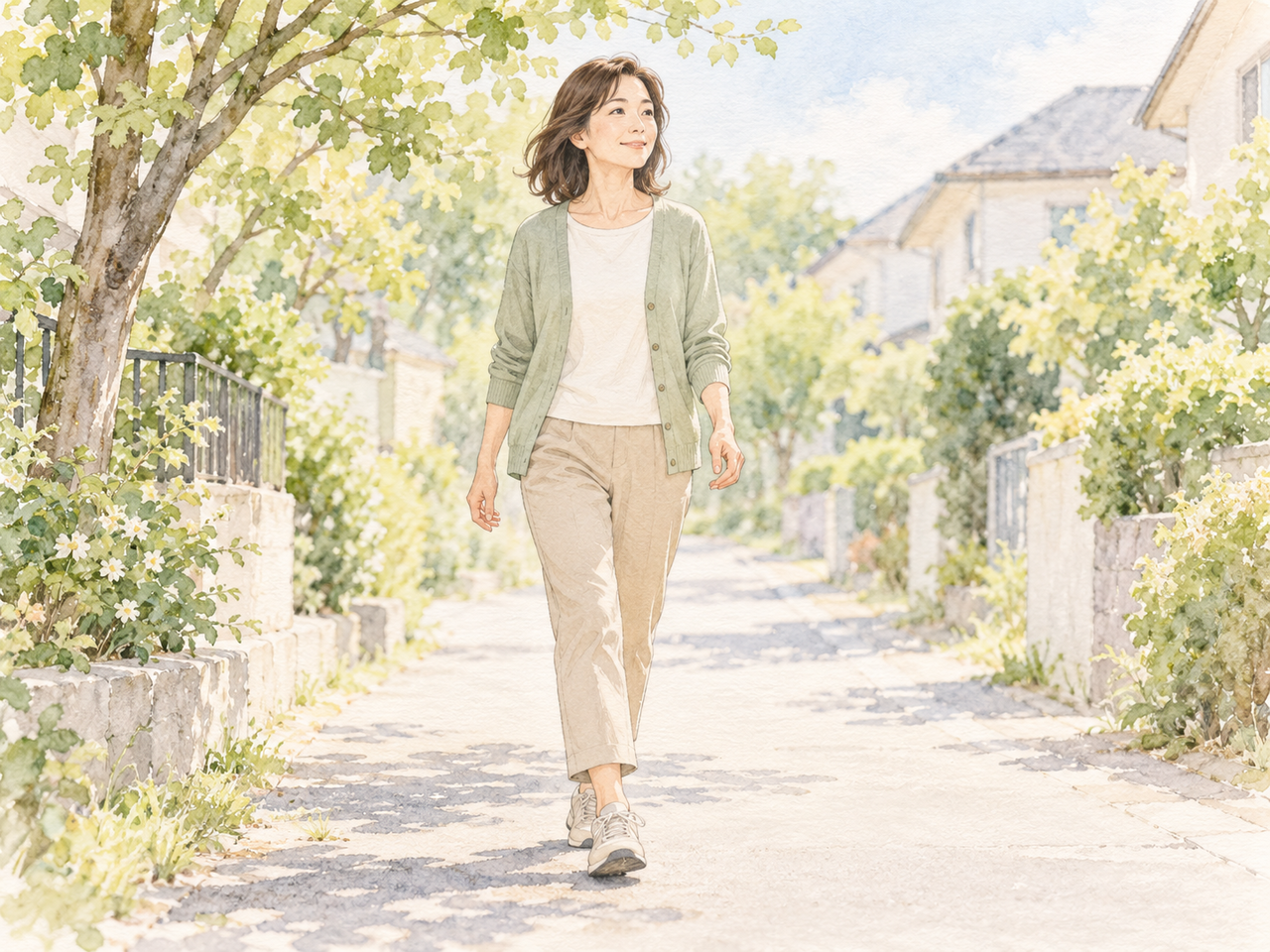 仕事も家事も、好きなことも。続けたい日常を、通い方を考える手がかりに。（イメージ）