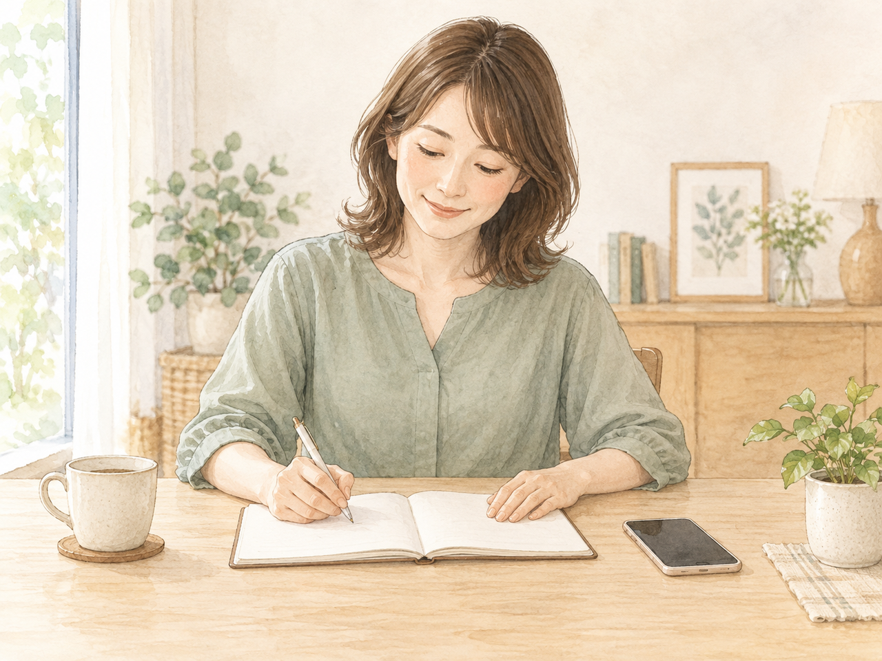 気になる点と聞きたいことを、言葉にできる範囲でメモしておきましょう。（イメージ）