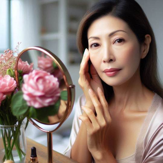 品川区　美容整体　顔のシワ